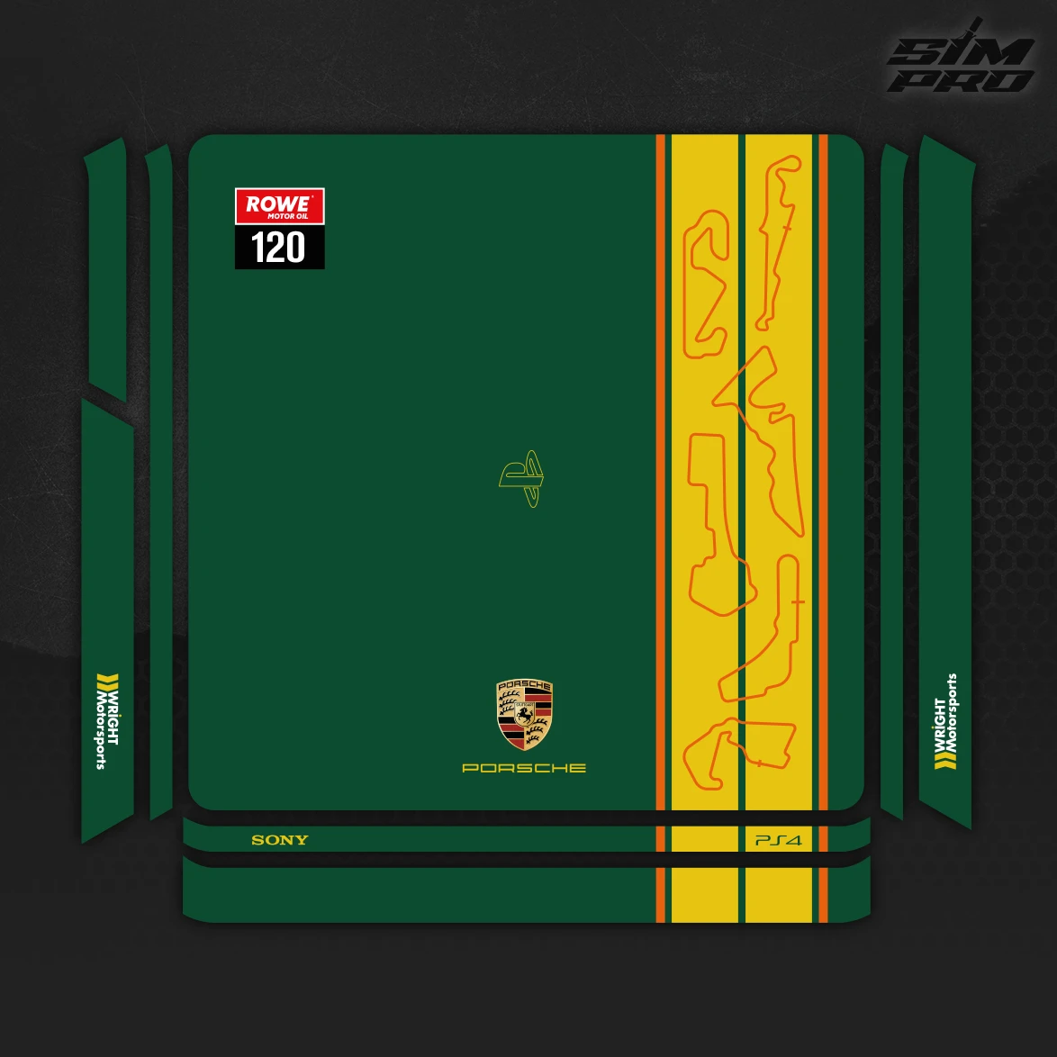 PORSCHE PORSCHE 911 GT3 R WRIGHT MOTORSPORTS